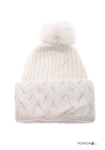 Set 12 pezzi Berretto con strass - ph 12