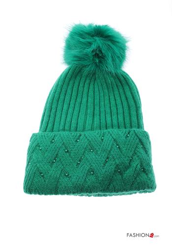 Set 12 pezzi Berretto con strass - ph 7