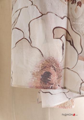 Sciarpa in Cotone Fantasia floreale - ph 3