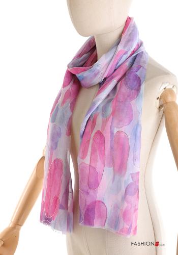 Bufanda De lurex Estampado abstracto