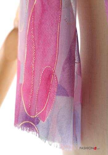 Bufanda De lurex Estampado abstracto - ph 3