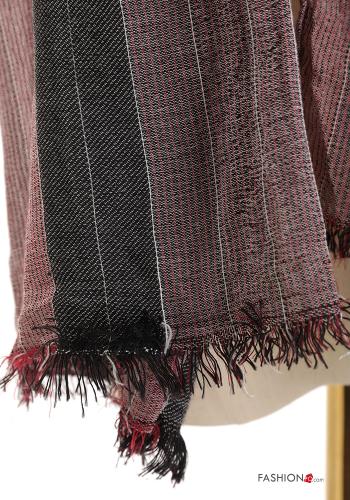 Sciarpa in Cotone Fantasia righe - ph 3