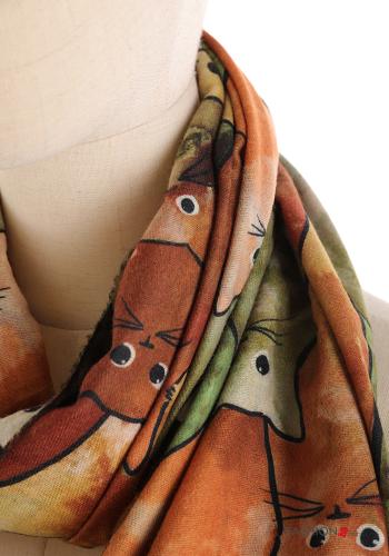 Animal motif Scarf - ph 2