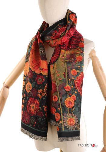 Blumenmuster Schal - ph 1