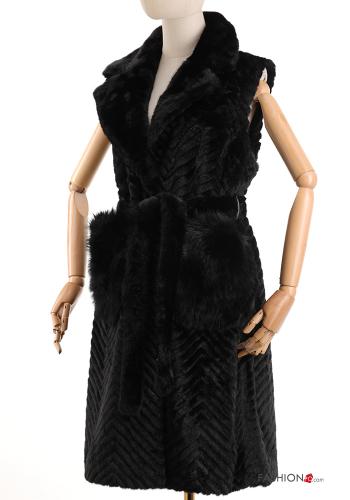 Abrigo de Piel ecológica