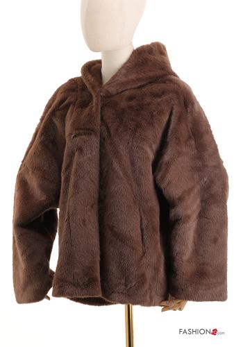 Abrigo de Piel ecológica