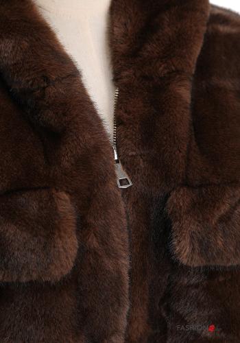 Mantel aus Kunstpelz - ph 3