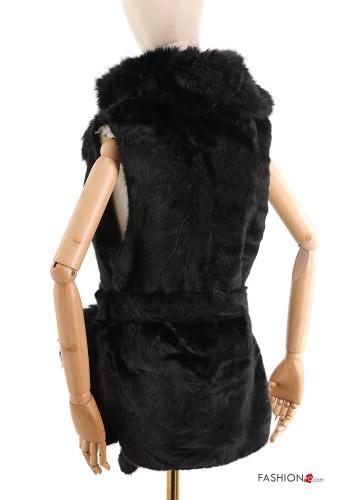 Mantel aus Kunstpelz - ph 2