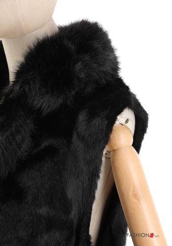 Mantel aus Kunstpelz - ph 3