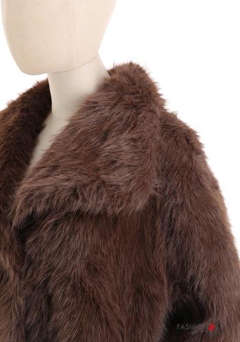 Mantel aus Kunstpelz - ph 3