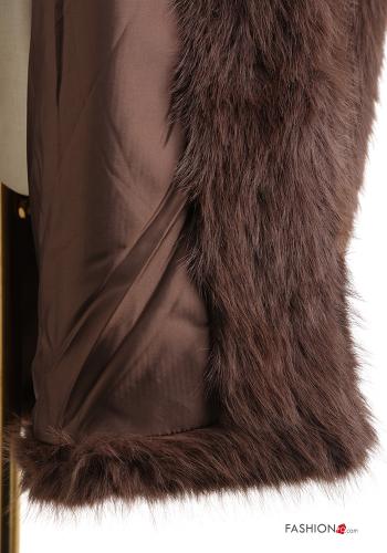 Mantel aus Kunstpelz - ph 4