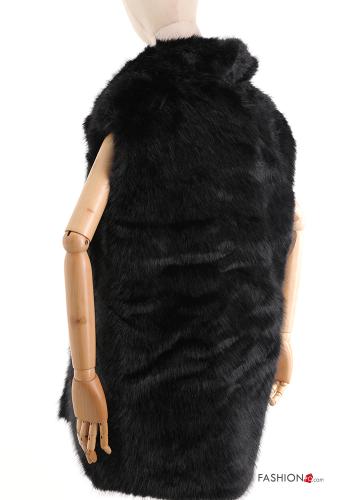 Mantel aus Kunstpelz - ph 2