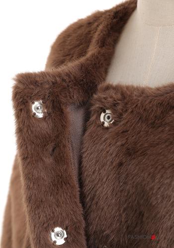 Mantel aus Kunstpelz - ph 4