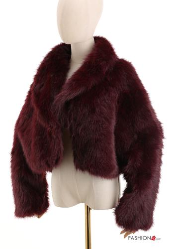 Mantel aus Kunstpelz - ph 1