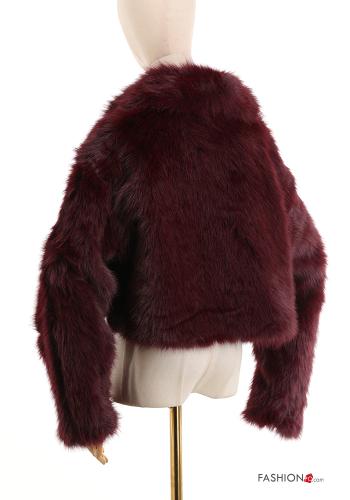 Mantel aus Kunstpelz - ph 2