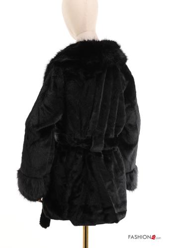 Mantel aus Kunstpelz - ph 2