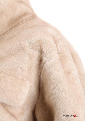 Mantel aus Kunstpelz - ph 4