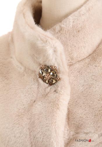 Mantel aus Kunstpelz - ph 3