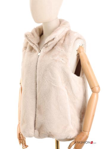 Ecological Fur Gilet