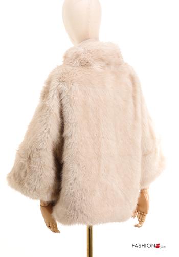 Mantel aus Kunstpelz - ph 2