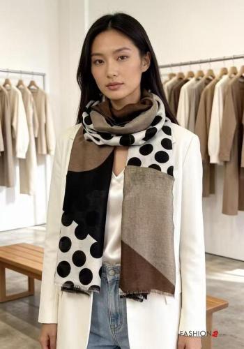 Foulard Fantasia stampata