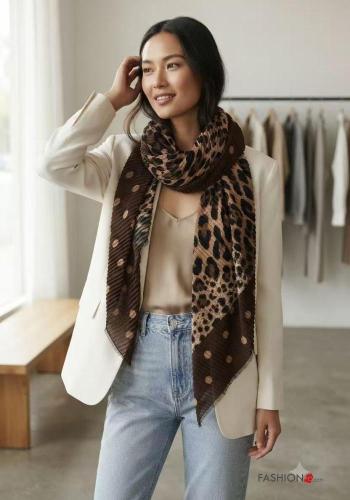 Foulard Fantasia stampata