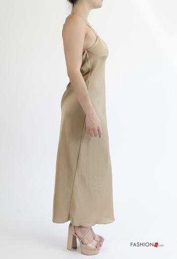 satin Sleeveless Dress - ph 2