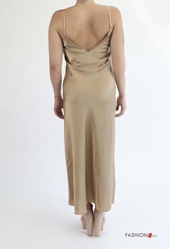 satin Sleeveless Dress - ph 3
