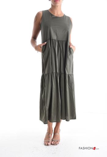 Kleid aus Baumwolle