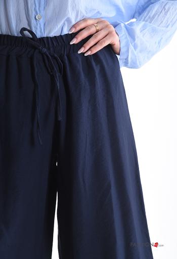 wide leg Hose mit gummizug - ph 4