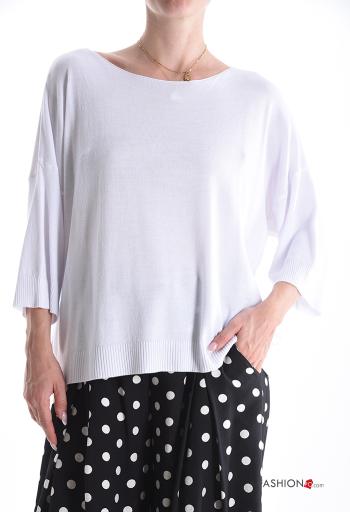 Lässiges Strickpullover