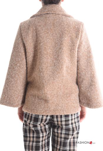 long sleeve Coat with buttons without lining with pockets - ph 2