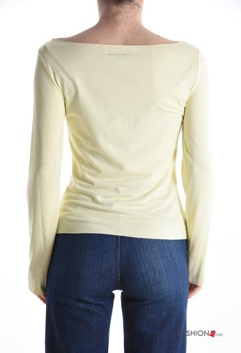 Maglietta a manica lunga con scollo a barca - ph 2