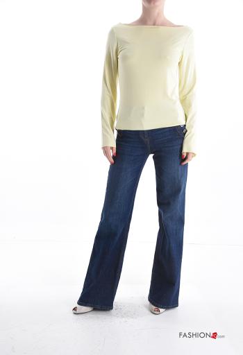 Maglietta a manica lunga con scollo a barca - ph 5