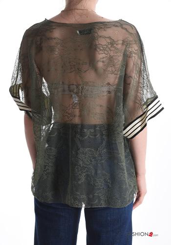lace trim Sweater - ph 2
