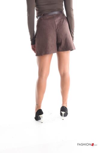 Shorts taille haute avec ceinture - ph 2