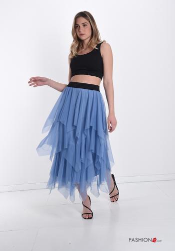 Gonna tulle Longuette con balze - ph 5