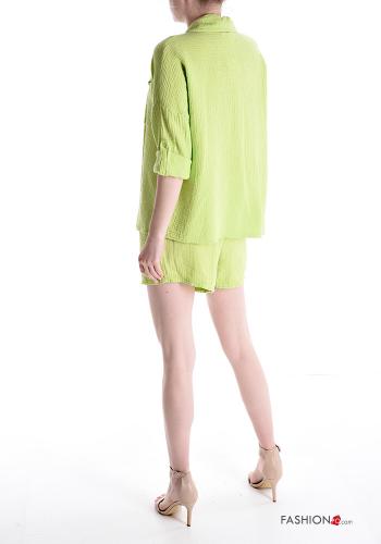 Coordinato in Cotone maniche corte con elastico - ph 2
