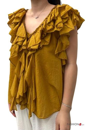 Bluse aus Baumwolle