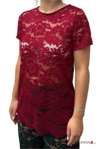 Spitze- T-shirt ohne Futter - ph 1