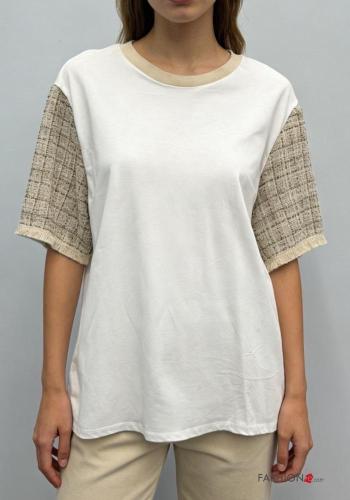 T-shirt em Algodão