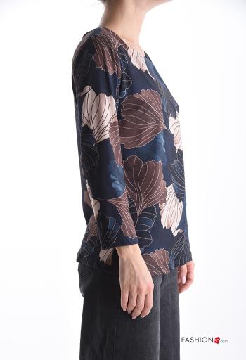 Floral long sleeve crew neck Long sleeved top - ph 3