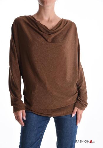 Blusa lurex manga comprida - ph 1