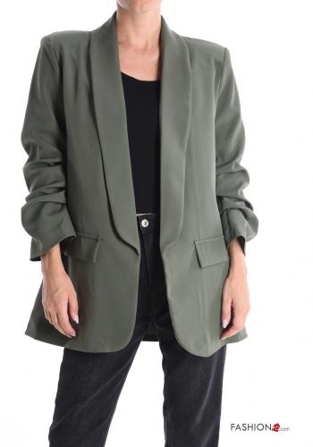 lange ärmel Blazer mit Futter