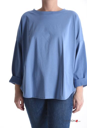 long sleeve crew neck Cotton Long sleeved top