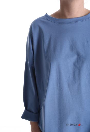 Camiseta de manga larga de Algodón manga larga cuello redondo - ph 4