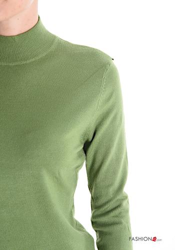 Maglione maniche lunghe a collo alto - ph 4