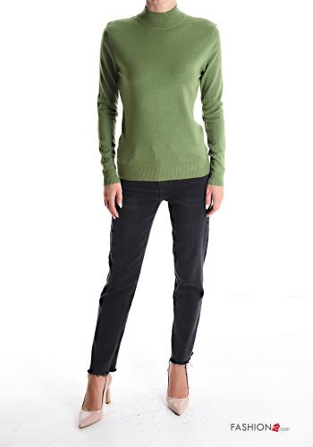 Maglione maniche lunghe a collo alto - ph 5