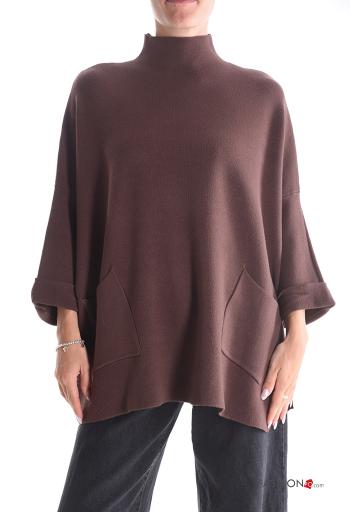 Sweater Rollneck with pockets