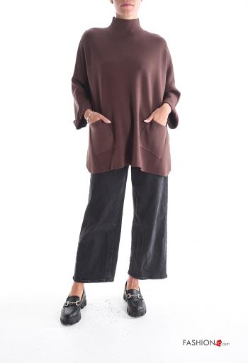 Sweater Rollneck with pockets - ph 5